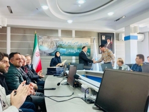 تصویر تقدیر از کارکنان معاونت حفاظت و بهره‌برداری آب منطقه‌ای البرز