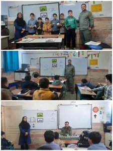 تصویر تداوم اجرای طرح «محیط‌یار» در مدارس نظرآباد با محوریت حفاظت از خاک