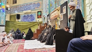 تصویر اعتکاف نماد صبر، بندگی و خلوص است