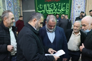 تصویر پاسخگویی به مشکلات شهروندان کرجی در جلسه ملاقات مردمی مسجد جامع کرج