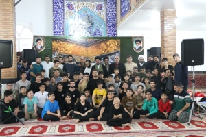 تصویر بازدید مسئولان شهری از اعتکاف دانش‌آموزی محمدشهر