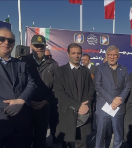 تصویر پل شهید سید حسن نصرالله با اعتبار ۸۰۰ میلیارد تومان به بهره‌برداری رسید