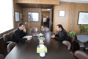 تصویر دیدار چهره به چهره شهردار گرمدره با ۲۰ نفر از شهروندان