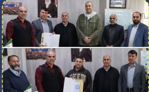 تصویر مراسم معارفه مسئولان کمیته‌های والیبال و دومیدانی محمدشهر برگزار شد