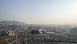 تصویر کیفیت هوا در ۳ شهرستان‌ استان البرز ناسالم شد