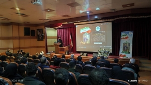 تصویر مراسم یادبود شهید استاد دکتر سید هادی حسینی در دانشگاه علوم پزشکی البرز برگزار شد