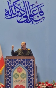 تصویر پاسداران ستون استوار انقلاب‌اند و از هیچ تهدیدی هراسی ندارند
