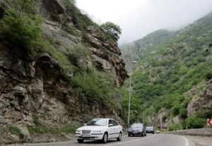 تصویر تردد در جاده کندوان و آزادراه تهران - شمال برقرار شد