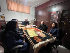 تصویر برگزاری نشست تخصصی انتخاب آثار برتر فرش استان البرز برای جشنواره ملی فرش فاخر