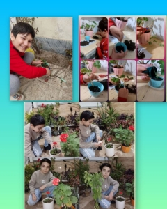 تصویر گرامیداشت هفته هوای پاک با مشارکت دانش‌آموزان مدرسه آیت‌الله طالقانی نظرآباد