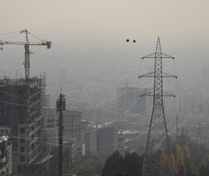 تصویر هشدار سطح نارنجی هواشناسی درخصوص افزایش آلودگی هوای البرز