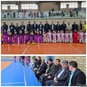 تصویر برگزاری لیگ‌مدارس فوتسال شهرستان ساوجبلاغ