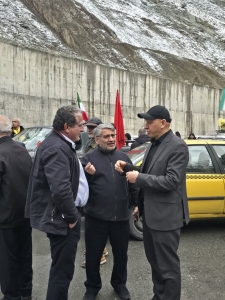 تصویر پیام بخشدار آسارا به مناسبت شهادت شهید عبدالرسول خدری