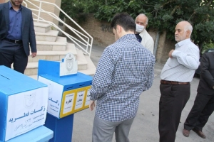 تصویر استقرار ۷۴ پایگاه بهزیستی برای جمع‌آوری زکات فطره در البرز