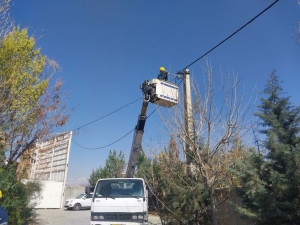تصویر نوسازی و بهسازی گسترده چراغ‌های روشنایی معابر استان البرز در روزهای تعطیل نوروز