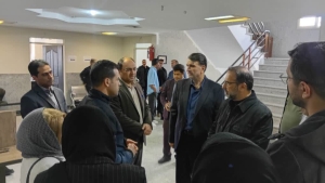 تصویر بازدید نظارتی رئیس کل دادگستری استان البرز از حوزه قضایی ساوجبلاغ