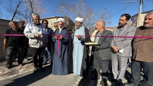 تصویر افتتاح متمرکز پروژه‌های روستایی در 17 روستای استان البرز