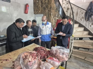 تصویر کشف و معدوم‌سازی ۲ تن مواد غذایی فاسد در البرز از ابتدای جنگ تحمیلی