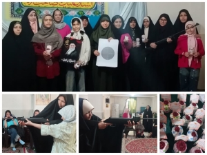 تصویر برگزاری دومین دوره مسابقات «بچه‌های مسجد» ویژه دختران ماهدشت