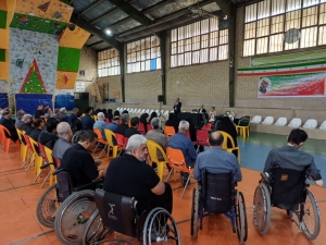 تصویر مراسم بزرگداشت شهید رستمی، قهرمان ورزشی البرزی در کرج برگزار شد