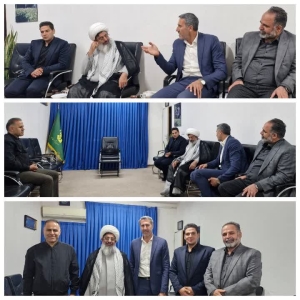 تصویر امام جمعه ورزشی ساوجبلاغ میزبان قهرمان والیبال بود
