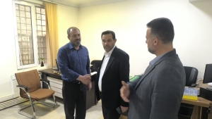 تصویر بازدید مدیرکل صمت البرز از اداره صنعت، معدن و تجارت شهرستان نظرآباد