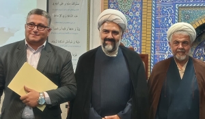 تصویر مهدی فلاح نژاد قاری برگزیده روستائیان و عشایر تجلیل و به مسابقات کشوری راه یافت