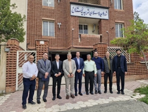 تصویر دیدار مسئولان شبکه بهداشت و بیمارستان امام جعفر صادق(ع) با شورای اسلامی شهر مهستان
