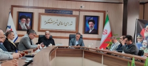 تصویر آغاز پروژه‌های جدید نشانگر روحیه تعاملی و حمایتی پارلمان شهری دارد