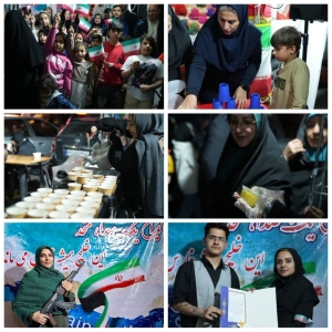 تصویر موکب «پاتوق جوانان» در امامزاده حسن (ع) کرج، میزبان آیینی ترکیبی از عشق و غیرت بود