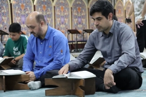 تصویر طنین آیات الهی در مصلی امام خمینی(ره) ماهدشت