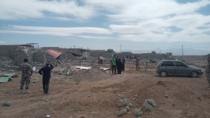 تصویر رفع تصرف ۵۵۷متر مربع زمین دولتی در البرز
