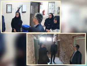 تصویر بازدید معاون آموزشی دانشگاه علوم پزشکی البرز از مرکز آموزشی و درمانی امام علی(ع)