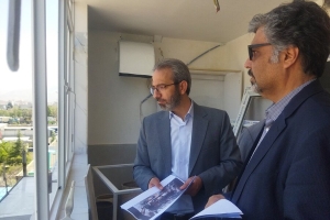 تصویر روند بازسازی ۵۵ واحد آسیب‌دیده در بلوار گلزار غربی پیگیری شد