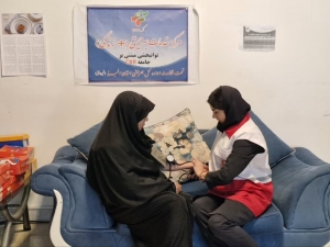 تصویر ایستگاه سلامت برپا شد