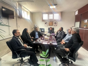 تصویر معارفه رئیس اداره بازرگانی داخلی اداره کل صنعت، معدن و تجارت استان البرز