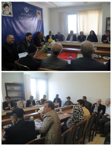 تصویر استقبال کم‌نظیر هنرمندان هشتگرد از نماینده وزیر فرهنگ و ارشاد اسلامی