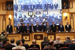 تصویر تقدیر از محسن امینی عضو هیات نمایندگان اتاق بازرگانی البرز