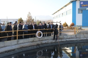 تصویر ارتقای ۱۰ برابری کیفیت پساب خروجی شهرک صنعتی اشتهارد با پیگیری دادگستری البرز