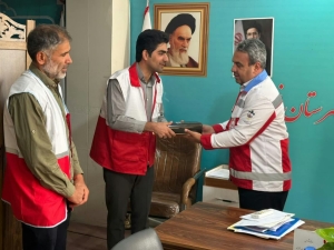 تصویر نقش حیاتی جمعیت هلال احمر در تامین آرامش خاطر شهروندان