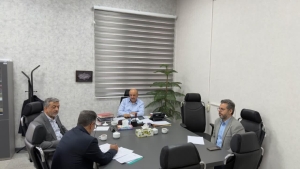 تصویر ساماندهی قبور شهدا در امامزاده محمد (ص) البرز کلید خورد