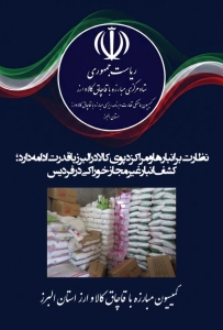 تصویر نظارت بر انبارها و مراکز دپوی کالا در البرز با قدرت ادامه دارد