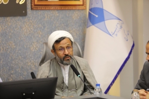 تصویر تأکید مسئول نهاد رهبری دانشگاه آزاد اسلامی استان البرز بر الگوگیری از فرهنگ مقاومت