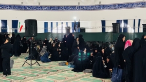تصویر پویش ملی جان فدا" در فردیس؛ آموزش نظامی و آمادگی رزم درمصلای نماز جمعه