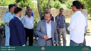 تصویر بهسازی و آسفالت مسیر  بین روستا‌ی لشگرآباد چهارباغ و روستای عباس‌آباد هشتگرد  به‌زودی آغاز می شود
