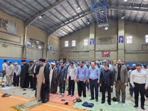 تصویر نظرآباد میزبان کاروان زائران پیاده گیلان در آستانه سالگرد ارتحال امام خمینی (ره)