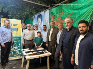 تصویر برگزاری میهمانی کیلومتری غدیر در کرج با حضور پرشور اصناف و شهروندان البرزی