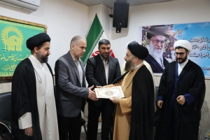 تصویر برگزاری جلسه تودیع و معارفه مسئول تبلیغات اسلامی محمدشهر