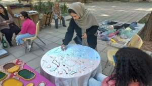 تصویر نمایشگاه «هنرهای دستی اهالی کتاب» در نظرآباد برگزار شد