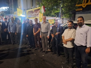 تصویر برپایی موکب خدمت‌رسانی عید غدیر با مشارکت جهادی کارکنان شرکت گاز استان البرز